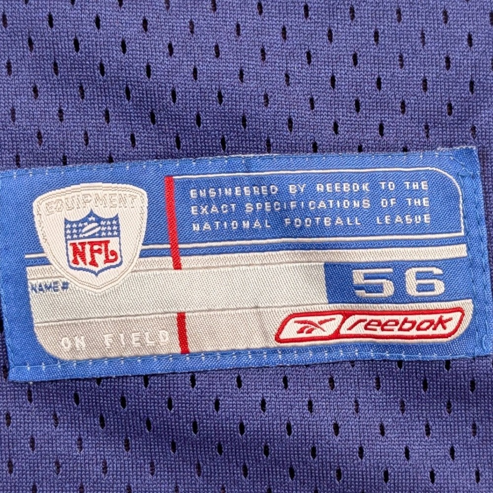 Baltimore Ravens Ray Lewis 52 Reebok NFL‎ Jersey Purple Mens 56 Authentic - Picture 6 of 8